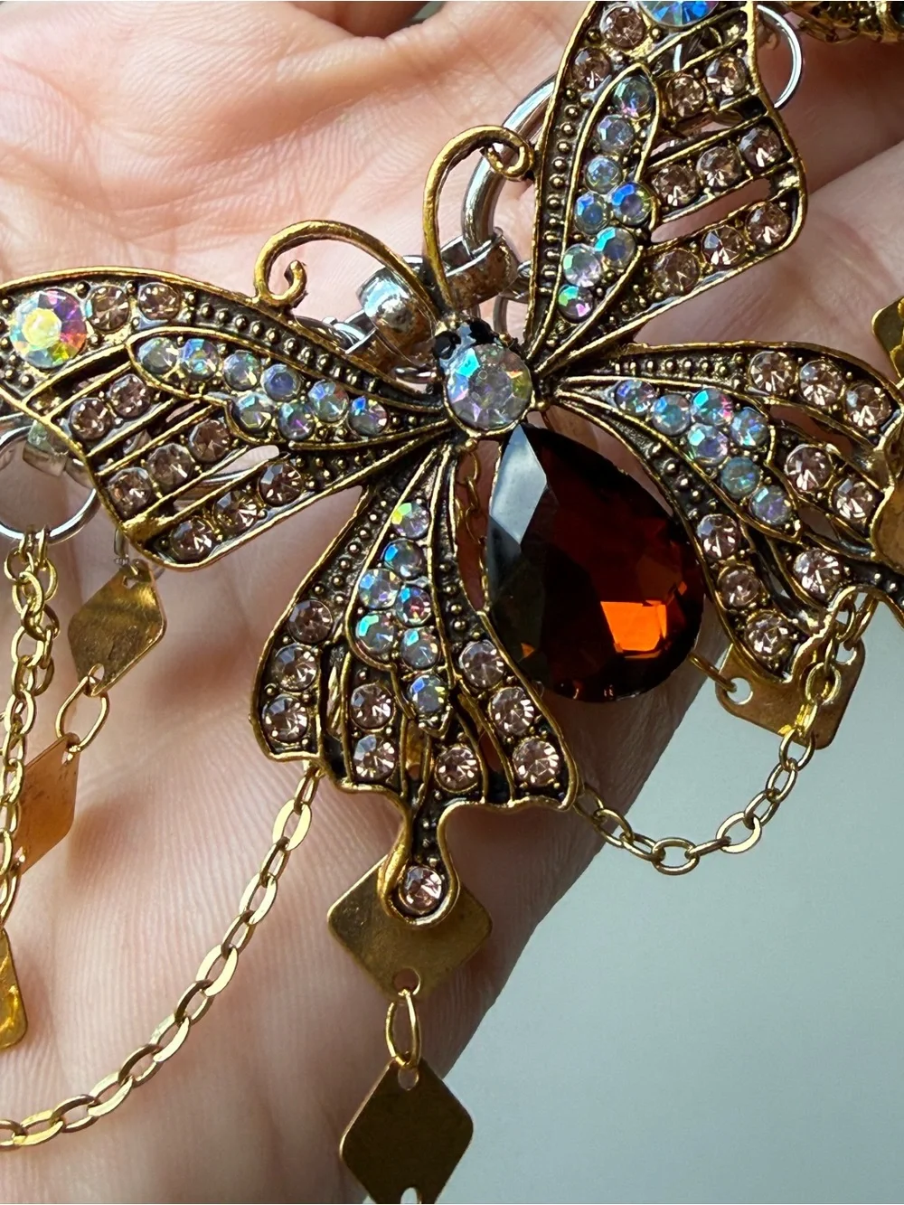 Anthropologie elegant gold